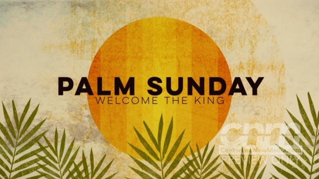 Palm Sunday Worship Services Waterford Central United Methodist