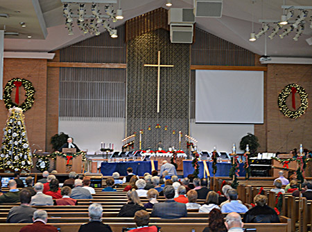 Sanctuary Service at Central United Methodist Church
