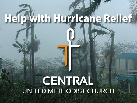 Hurricane relief at Waterford Central UMC