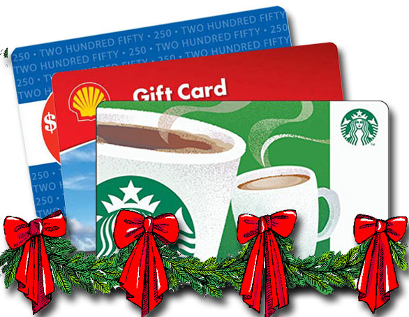 Give Scrip cards for Christmas